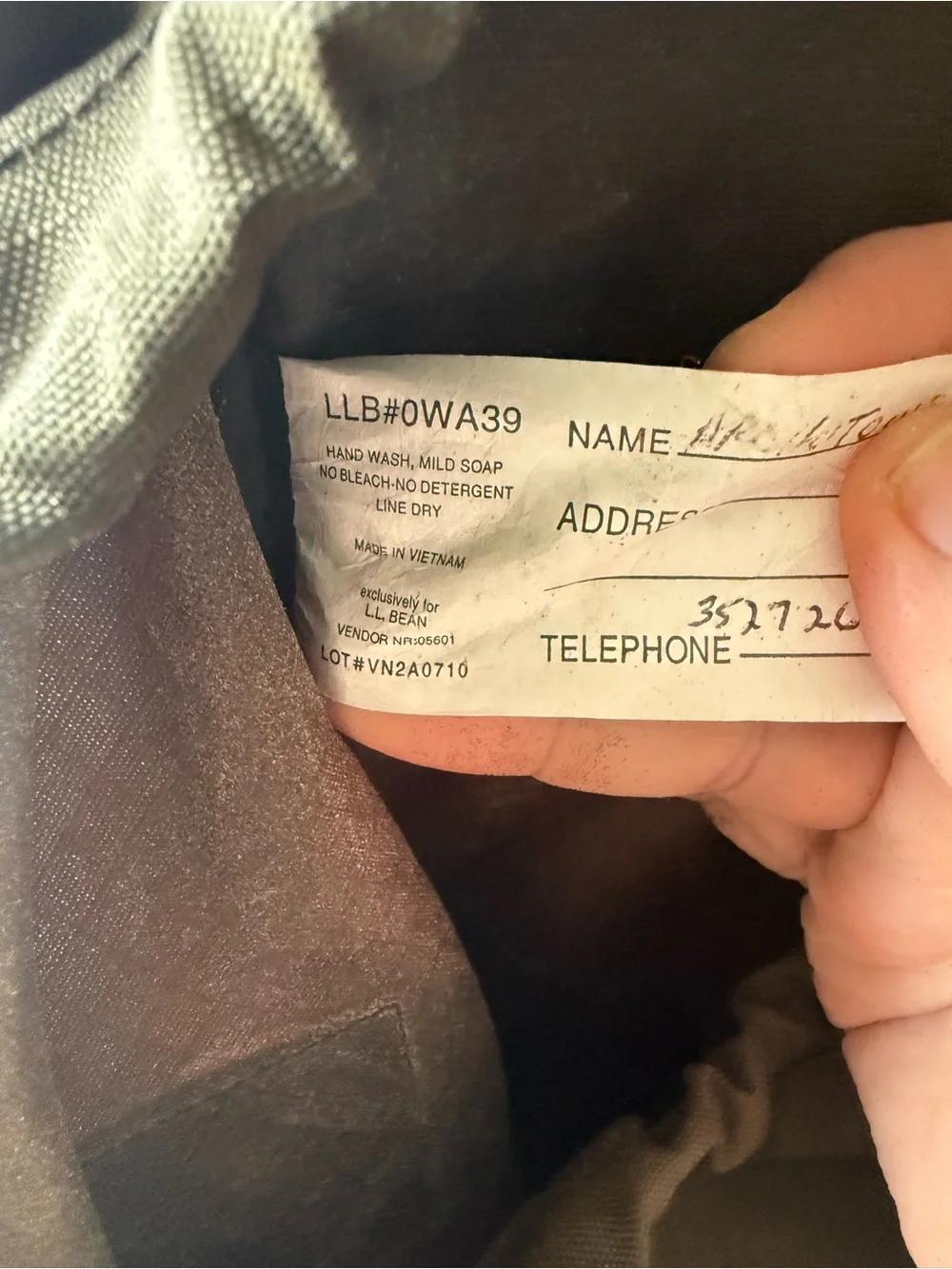 Vintage LL Bean Continental Backpack